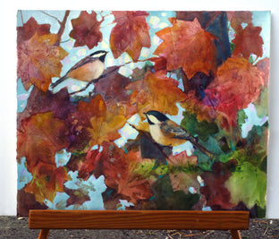 Fluttery Leaves by Melissa Gannon |  Context View of Artwork 