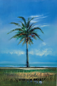 oil painting by George Peebles titled The Palm