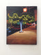 Original art for sale at UGallery.com | Glowy Tree by Hadley Northrop | $425 | oil painting | 10' h x 8' w | thumbnail 3