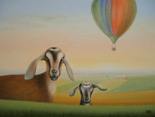 Away in a Balloon! by Sharon France |  Artwork Main Image 