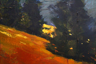 Golden Hillside by Nancy Merkle |   Closeup View of Artwork 