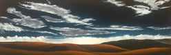 Original art for sale at UGallery.com | Golden Hills XXIV by Mandy Main | $950 | oil painting | 12' h x 36' w | thumbnail 1