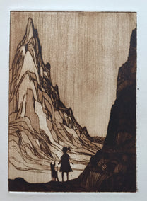 printmaking by Doug Lawler titled Grand View