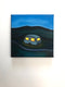 Original art for sale at UGallery.com | Early Morning Caravan by Hadley Northrop | $275 | oil painting | 6' h x 6' w | thumbnail 3