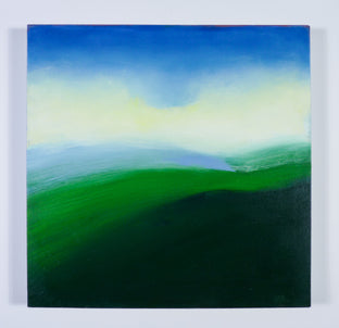 Green Hillside by Heidi Hybl |  Context View of Artwork 