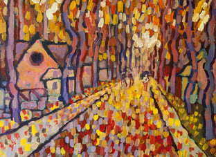 Avenue by Robert Hofherr |   Closeup View of Artwork 