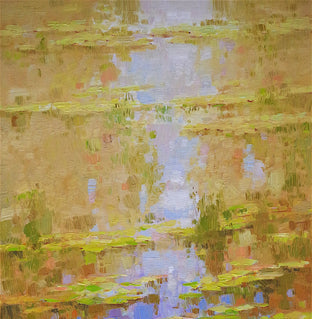 Autumn Pond by Vahe Yeremyan |  Context View of Artwork 