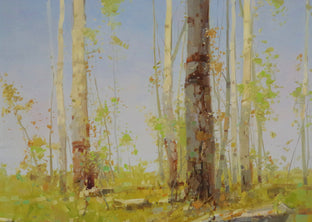 Sunrise Grove by Vahe Yeremyan |  Side View of Artwork 