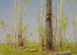 Original art for sale at UGallery.com | Sunrise Grove by Vahe Yeremyan | $1,300 | oil painting | 30' h x 30' w | thumbnail 2