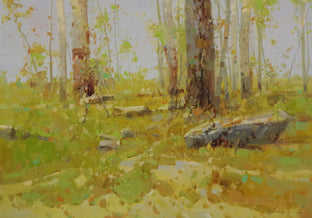 Sunrise Grove by Vahe Yeremyan |   Closeup View of Artwork 