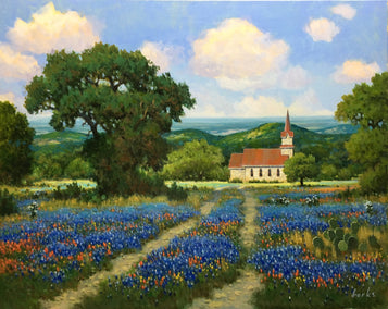 acrylic painting by David Forks titled Easter Again