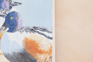 Three Northern Shovelers by Emil Morhardt |  Side View of Artwork 
