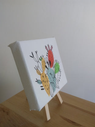 Frosty by Autumn Rose |  Side View of Artwork 