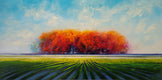 Original art for sale at UGallery.com | Autumn Beauty by George Peebles | $2,450 | oil painting | 30' h x 60' w | thumbnail 1