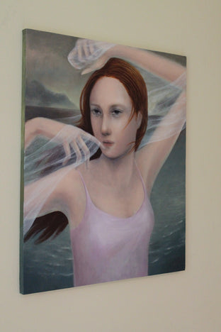 Woman with Veil by Naoko Paluszak |  Context View of Artwork 