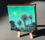 Original art for sale at UGallery.com | House, Nocturne by James Hartman | $75 | oil painting | 4' h x 4' w | thumbnail 2