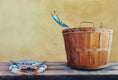 Original art for sale at UGallery.com | Blind Date by Dwight Smith | $625 | watercolor painting | 15' h x 22' w | thumbnail 1