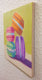 Original art for sale at UGallery.com | Four Macarons by Pat Doherty | $225 | oil painting | 6' h x 6' w | thumbnail 2