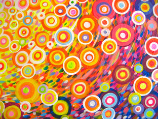 In Circles by Natasha Tayles |   Closeup View of Artwork 