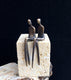 Original art for sale at UGallery.com | Two Women by Yenny Cocq | $250 | sculpture | 4' h x 3' w | thumbnail 4