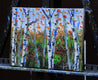 Original art for sale at UGallery.com | Silver Birch by Lisa Elley | $300 | oil painting | 8' h x 10' w | thumbnail 2