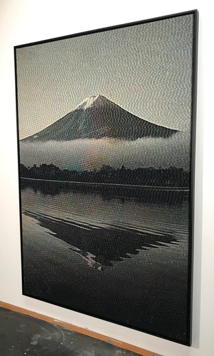 Mt. Fuji Sonification (Soft Synesthesia) by Jack R. Mesa |   Closeup View of Artwork 