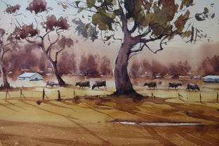 Road to the Forest by Swarup Dandapat |   Closeup View of Artwork 