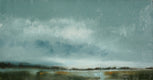 Original art for sale at UGallery.com | Midsummer Season by Ronda Waiksnis | $1,000 | oil painting | 26' h x 48' w | thumbnail 3