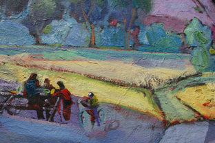 Picnic in the Park by James Hartman |   Closeup View of Artwork 