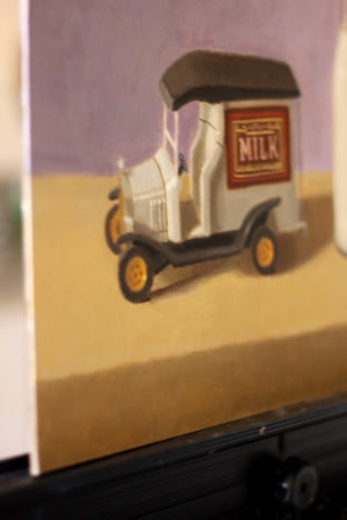 Got Milk? by Jose H. Alvarenga |  Side View of Artwork 