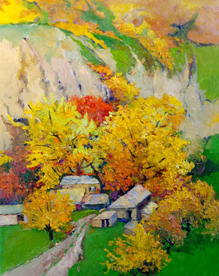 Fall Trees in the Canyon by Suren Nersisyan |  Artwork Main Image 