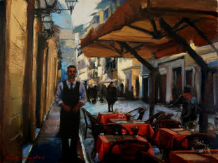 Italian Cafe by Jonelle Summerfield |  Artwork Main Image 