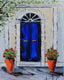 Original art for sale at UGallery.com | Roman Holiday by Lisa Elley | $300 | oil painting | 10' h x 8' w | thumbnail 1