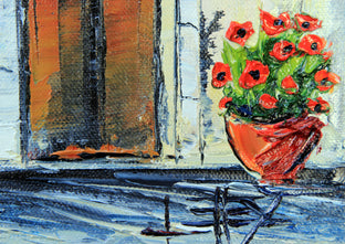 Italian Evening by Lisa Elley |   Closeup View of Artwork 