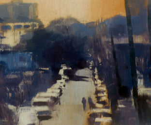 Calles Del Oro by Jamal Sultan |   Closeup View of Artwork 