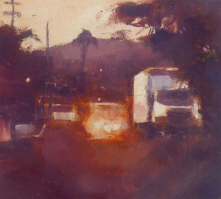 Guagua Y Atardecer by Jamal Sultan |   Closeup View of Artwork 