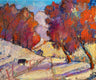 Original art for sale at UGallery.com | Mountain Autumn by James Hartman | $1,700 | oil painting | 24.5' h x 28.5' w | thumbnail 1