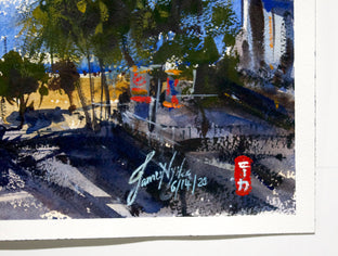 Manhattan Beach, California by James Nyika |  Side View of Artwork 