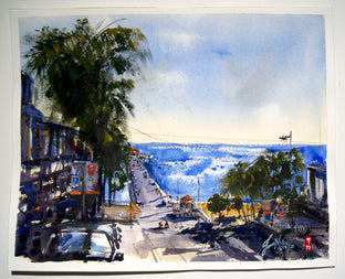 Manhattan Beach, California by James Nyika |  Context View of Artwork 