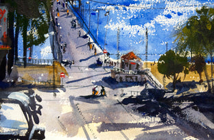 Manhattan Beach, California by James Nyika |   Closeup View of Artwork 