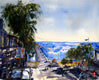 Original art for sale at UGallery.com | Manhattan Beach, California by James Nyika | $600 | watercolor painting | 16' h x 20' w | thumbnail 1