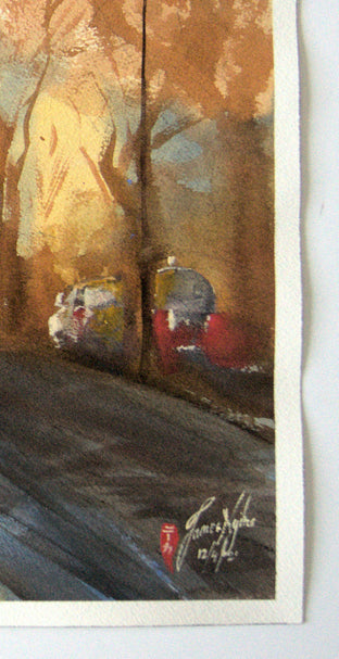 Moment of Dawn by James Nyika |  Side View of Artwork 