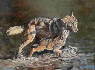 Brothers Wolf by Jan Fontecchio Perley |  Artwork Main Image 