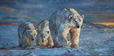 Original art for sale at UGallery.com | Dawning by Jan Fontecchio Perley | $1,025 | oil painting | 15' h x 30' w | thumbnail 1