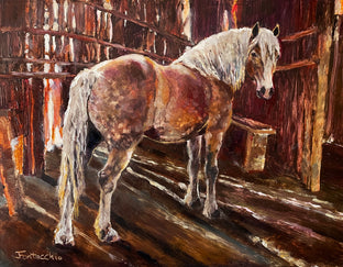 The Haflinger by Jan Fontecchio Perley |  Artwork Main Image 