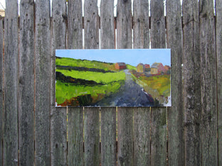Farm, Cornwall by Janet Dyer |  Context View of Artwork 