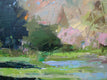 Original art for sale at UGallery.com | Lake, Sunny Day by Janet Dyer | $975 | acrylic painting | 18' h x 24' w | thumbnail 4