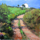 Original art for sale at UGallery.com | Uphill Path by Janet Dyer | $975 | acrylic painting | 20' h x 20' w | thumbnail 1