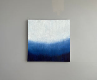 Indigo Landscape 2 by Janet Hamilton |  Context View of Artwork 