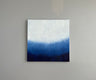 Original art for sale at UGallery.com | Indigo Landscape 2 by Janet Hamilton | $1,350 | oil painting | 24' h x 24' w | thumbnail 3